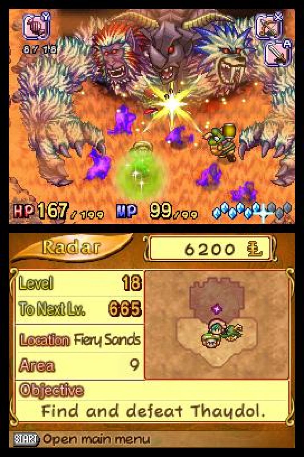 Screenshot ze hry Children of Mana - Recenze-her.cz