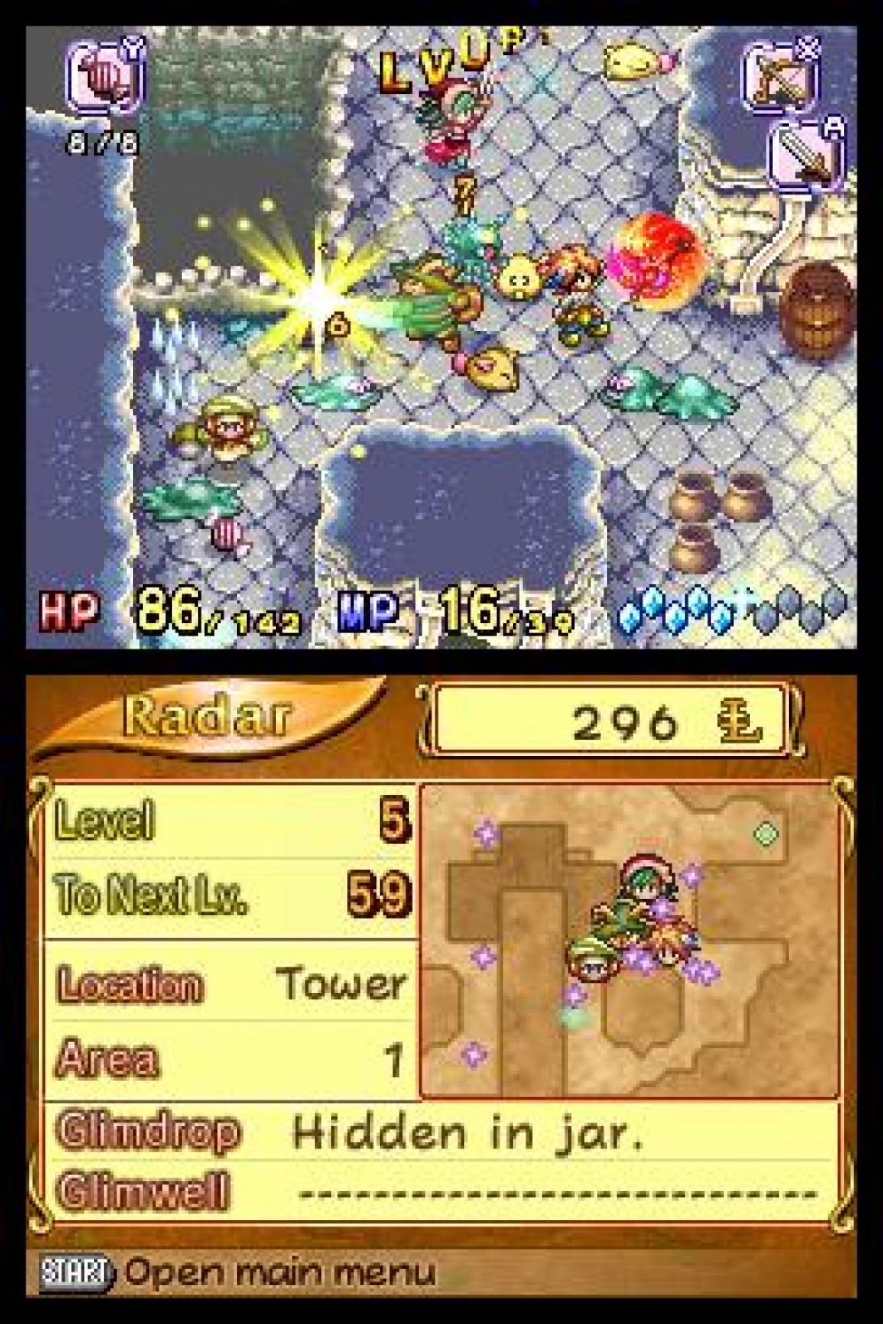 Screenshot ze hry Children of Mana - Recenze-her.cz