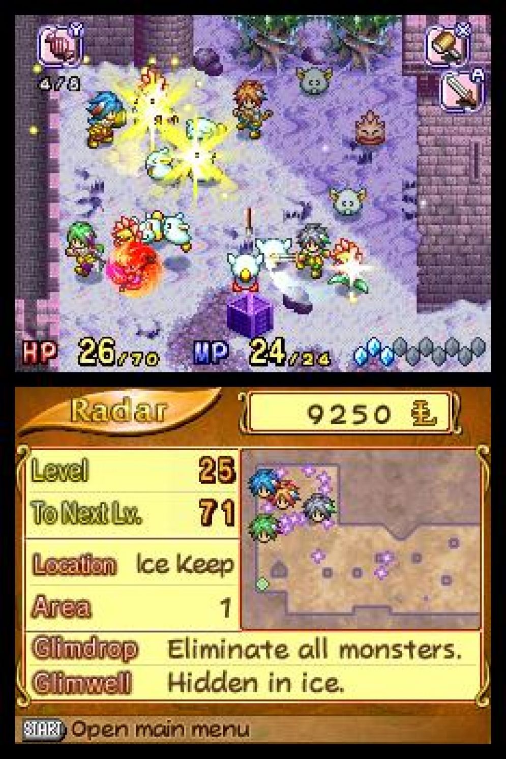 Screenshot ze hry Children of Mana - Recenze-her.cz