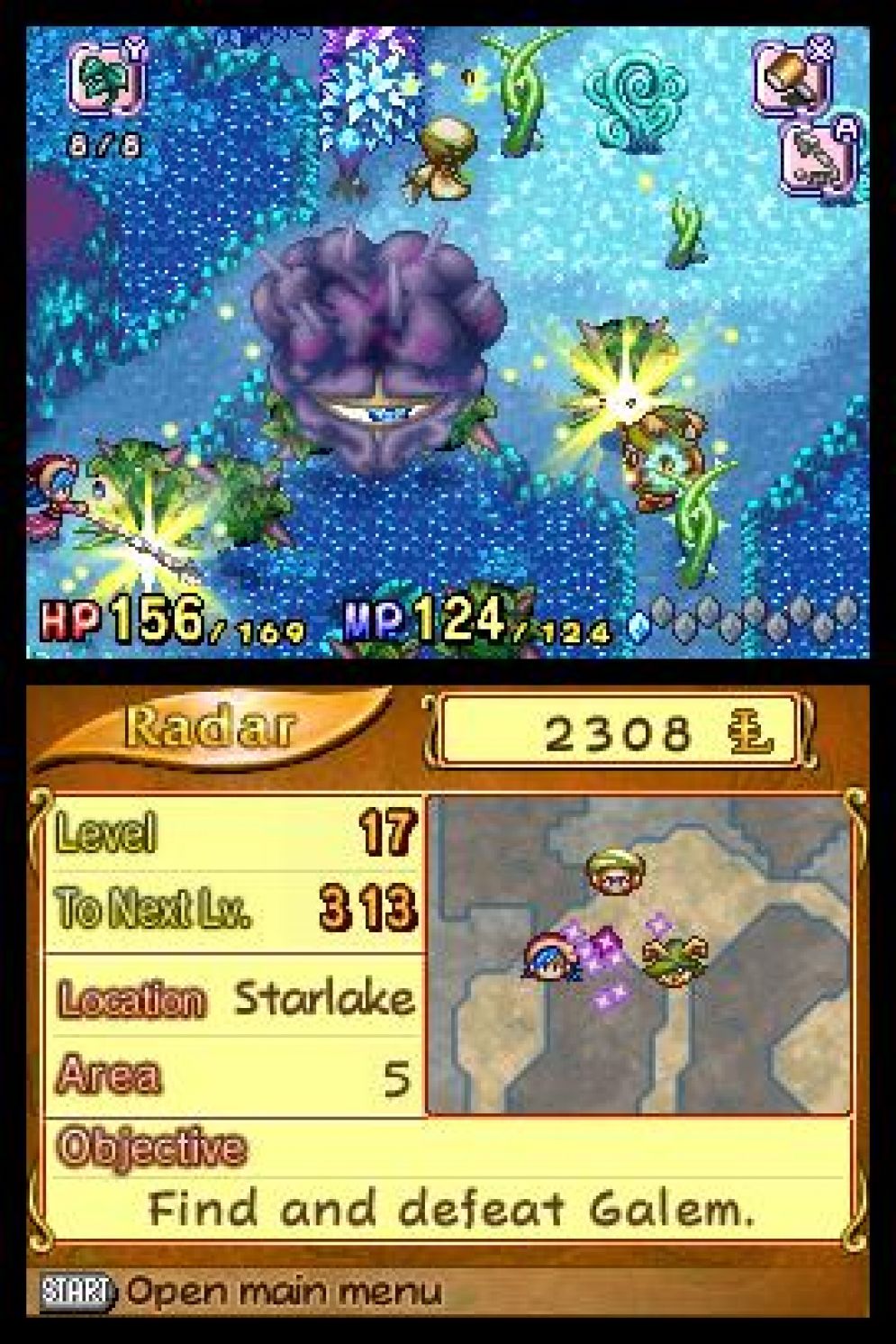 Screenshot ze hry Children of Mana - Recenze-her.cz