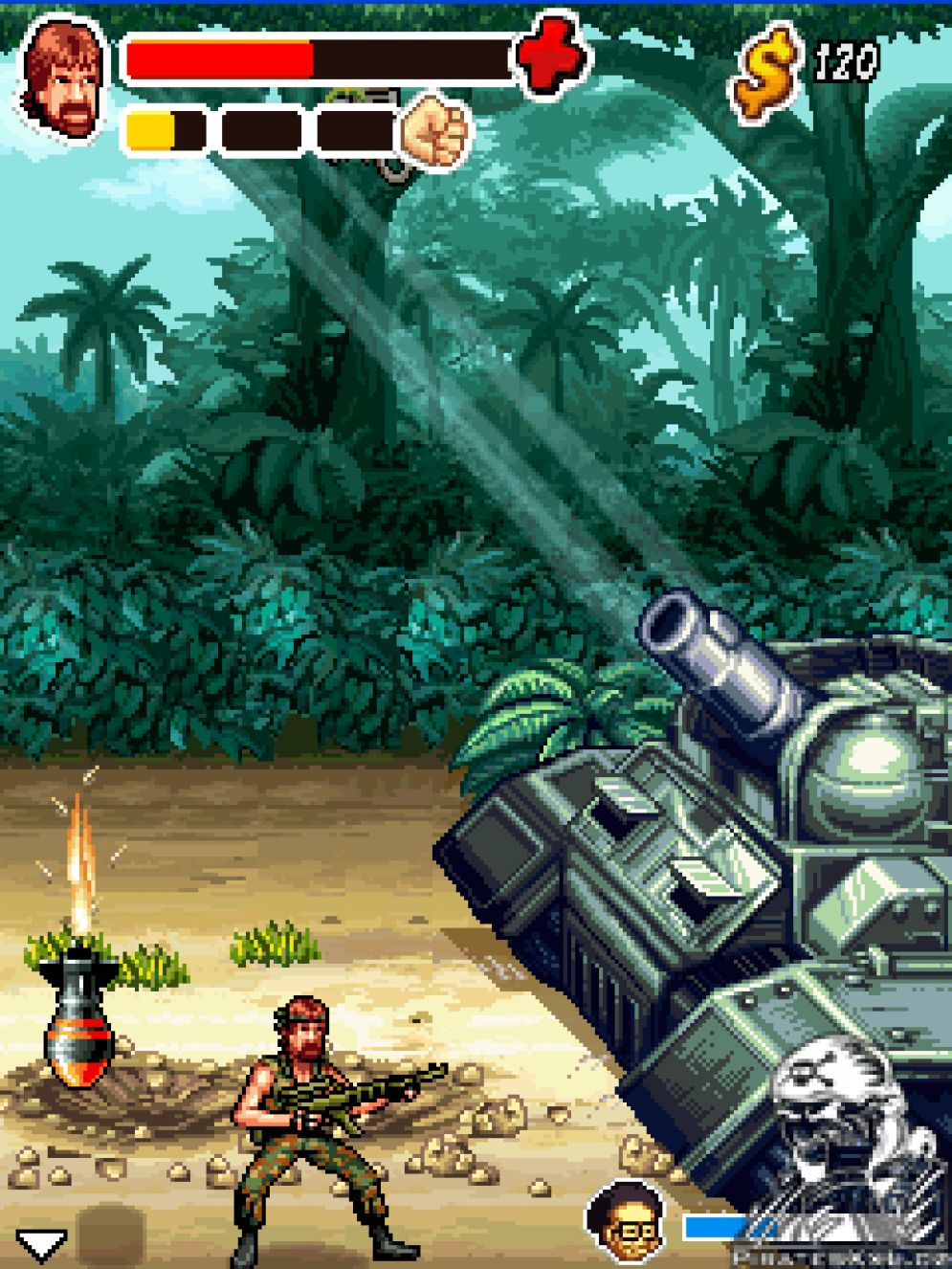 Screenshot ze hry Chuck Norris: Bring On The Pain - Recenze-her.cz