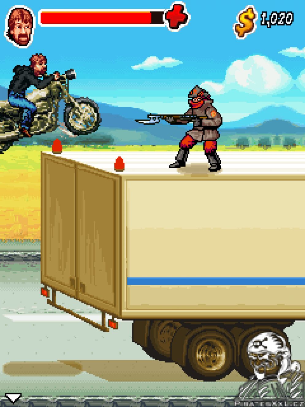 Screenshot ze hry Chuck Norris: Bring On The Pain - Recenze-her.cz