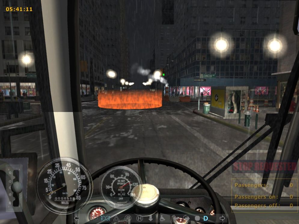 Screenshot ze hry City Bus Simulator 2010 - Recenze-her.cz
