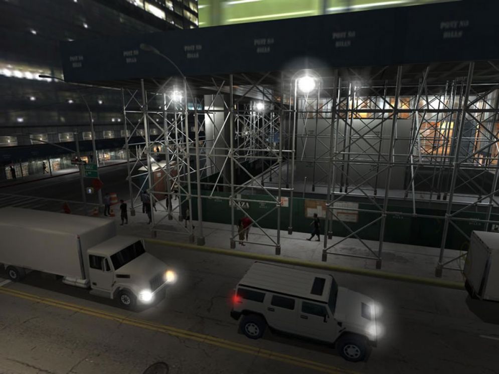 Screenshot ze hry City Bus Simulator 2010: New York - Recenze-her.cz