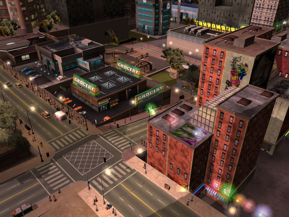 Screenshot ze hry City Life 2008 Edition - Recenze-her.cz