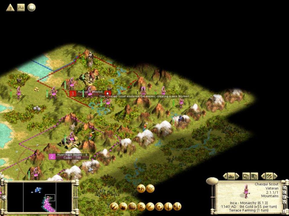 Screenshot ze hry Civilization III: Conquests - Recenze-her.cz