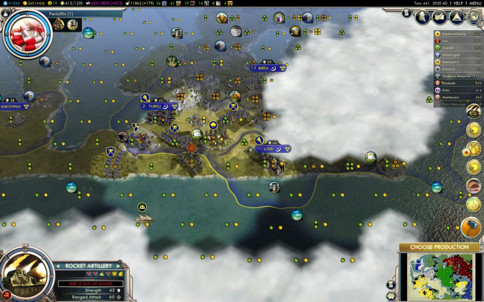 Screenshot ze hry Civilization 5: Gods and Kings - Recenze-her.cz