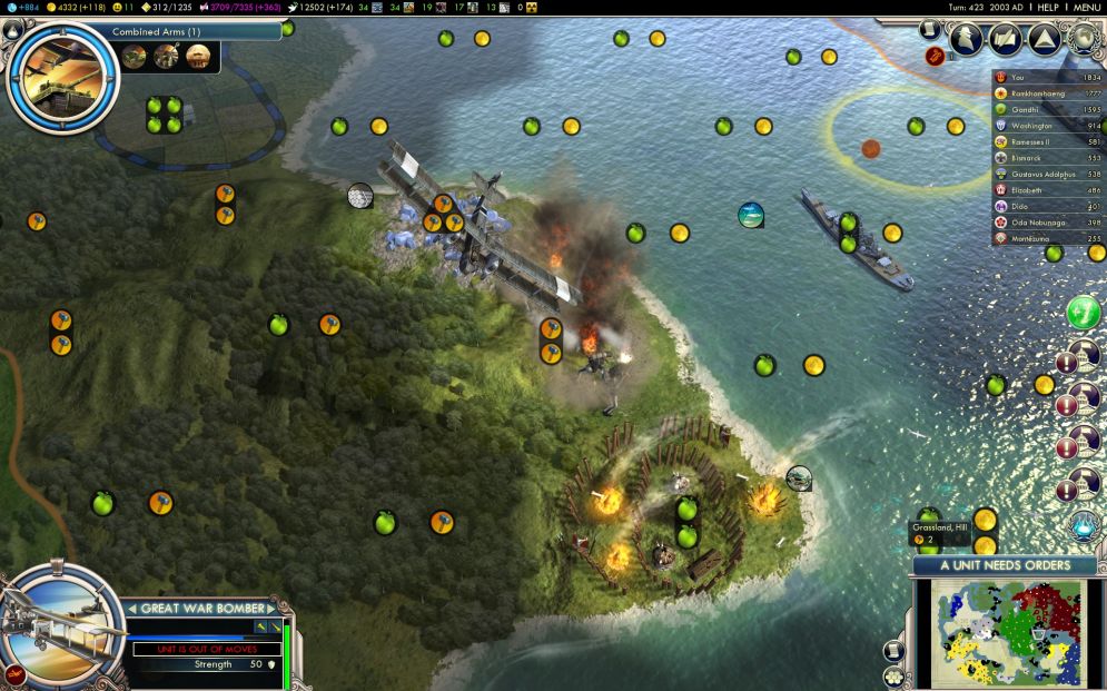 Screenshot ze hry Civilization 5: Gods and Kings - Recenze-her.cz