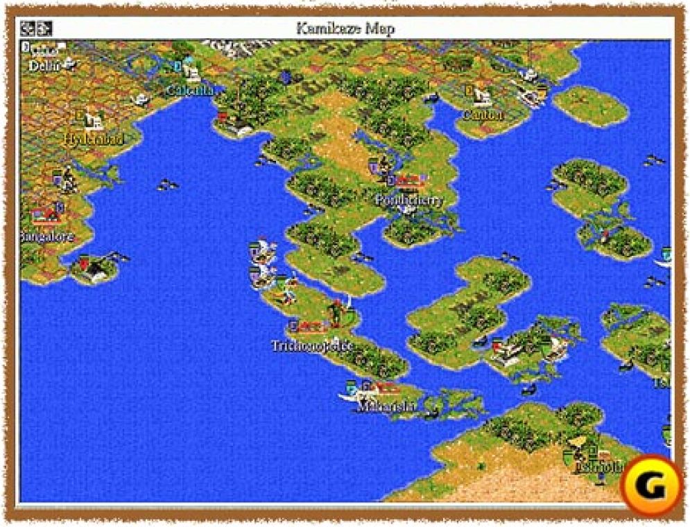 Screenshot ze hry Civilization II: Multiplayer Gold Edition - Recenze-her.cz