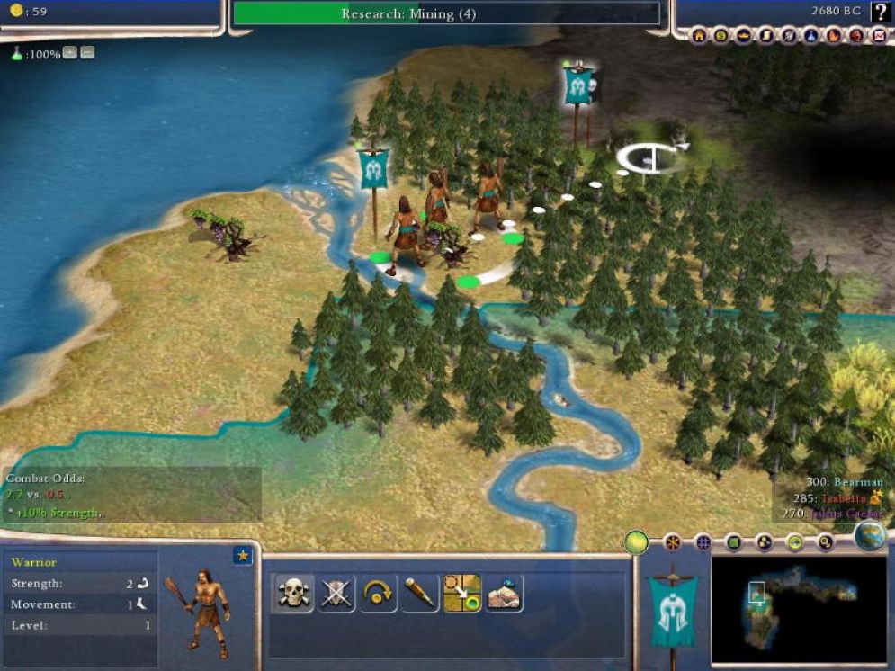 Screenshot ze hry Civilization IV - Recenze-her.cz