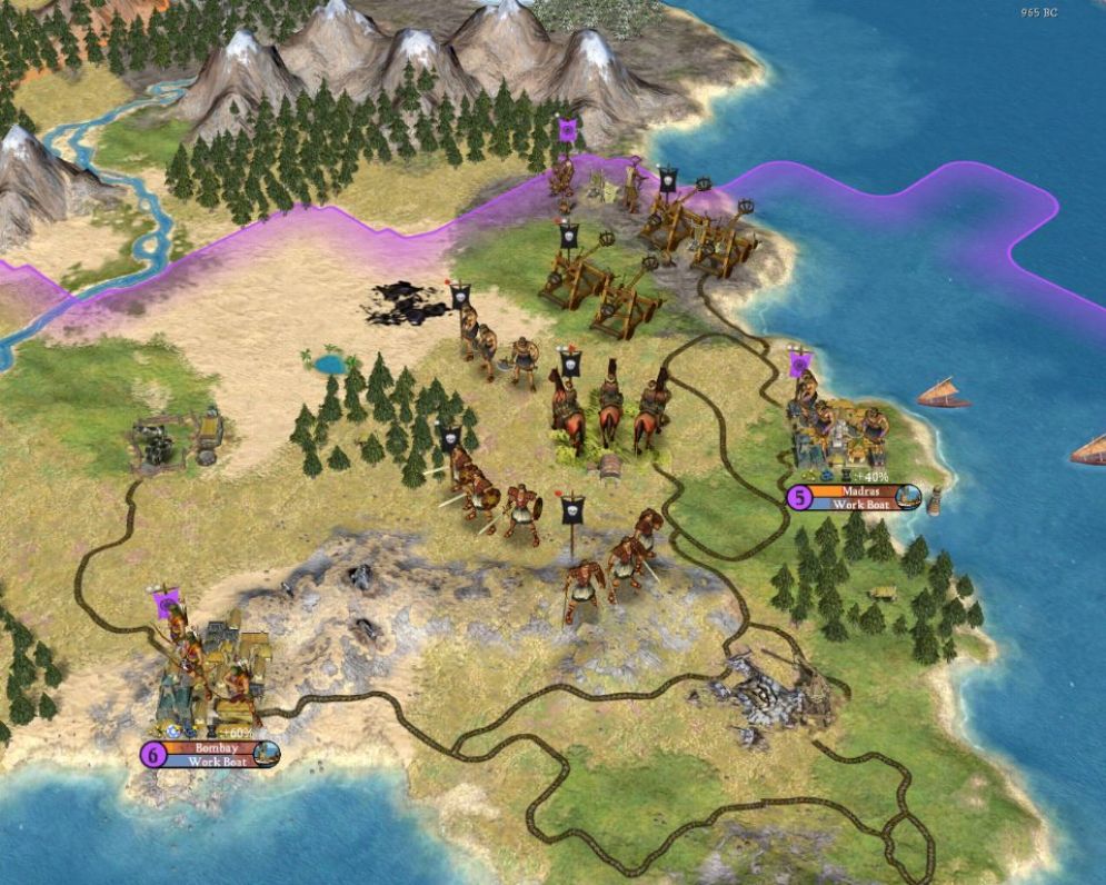 Screenshot ze hry Civilization IV: Warlords - Recenze-her.cz