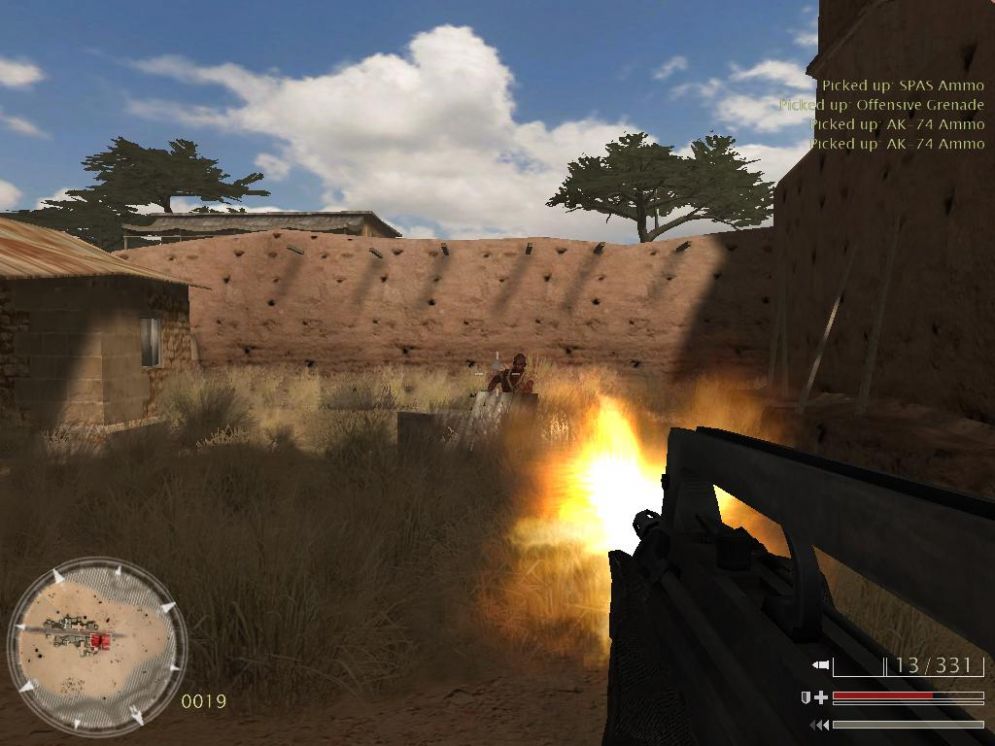Screenshot ze hry Code of Honor: The French Foreign Legion - Recenze-her.cz