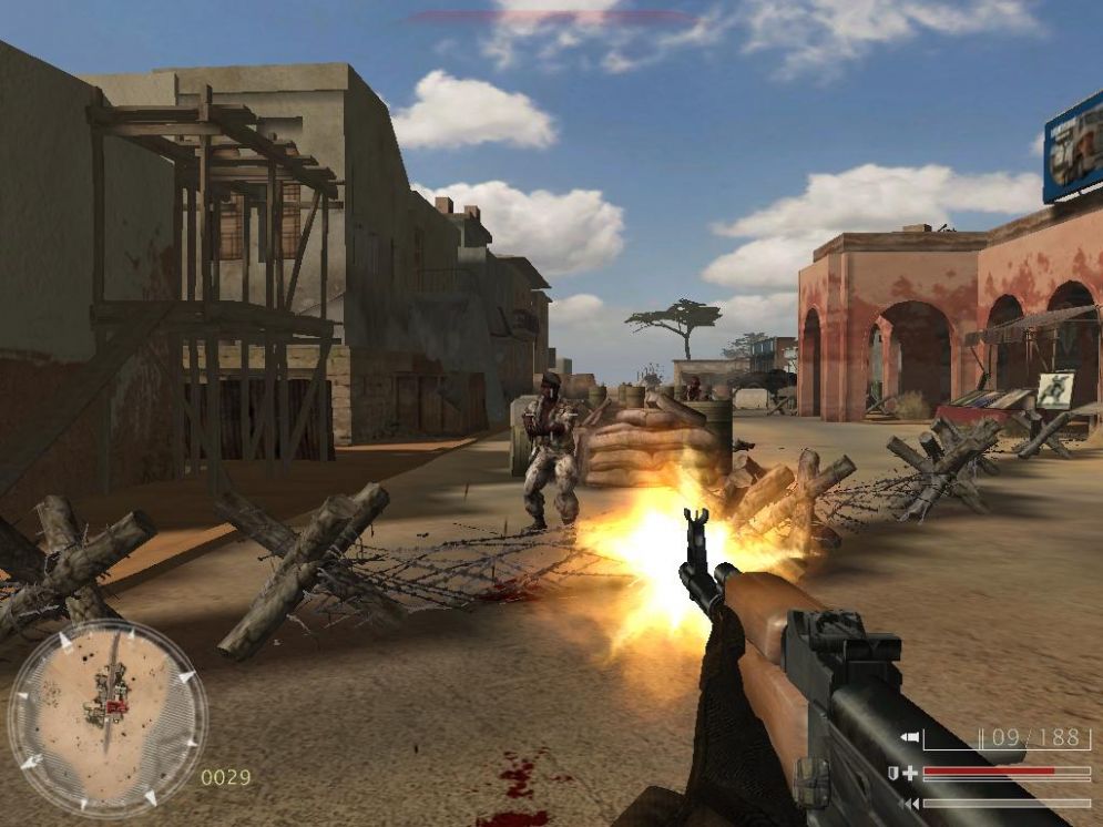 Screenshot ze hry Code of Honor: The French Foreign Legion - Recenze-her.cz