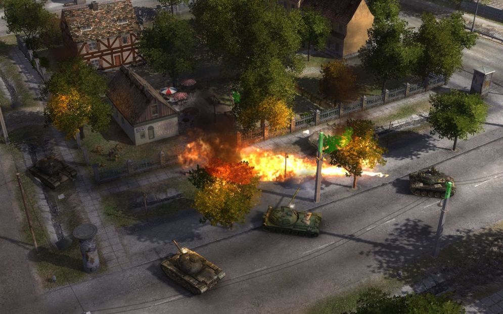 Screenshot ze hry Codename: Panzers - Cold War - Recenze-her.cz