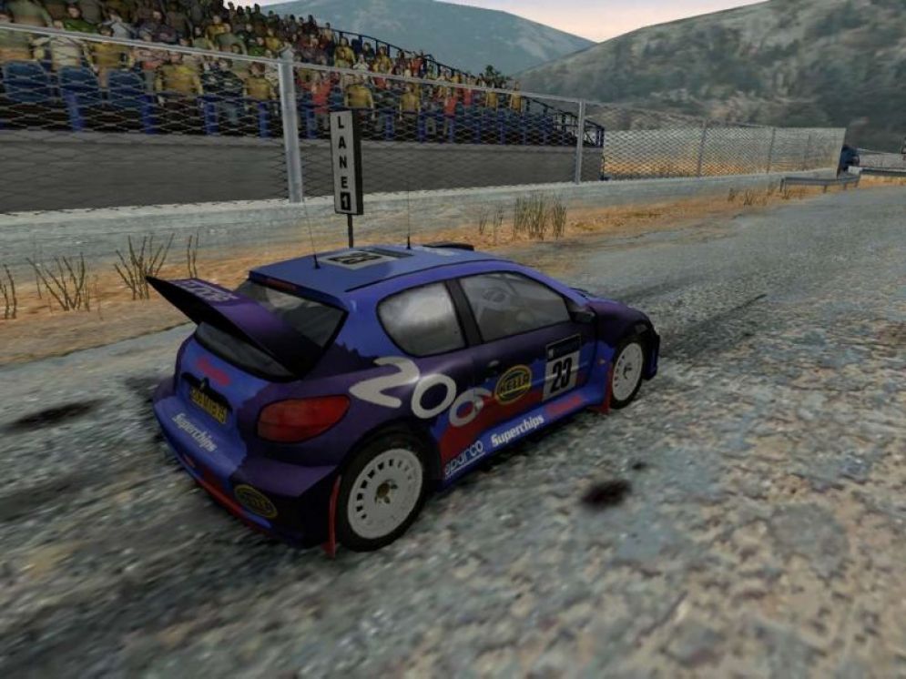 Screenshot ze hry Colin McRae Rally 04 - Recenze-her.cz
