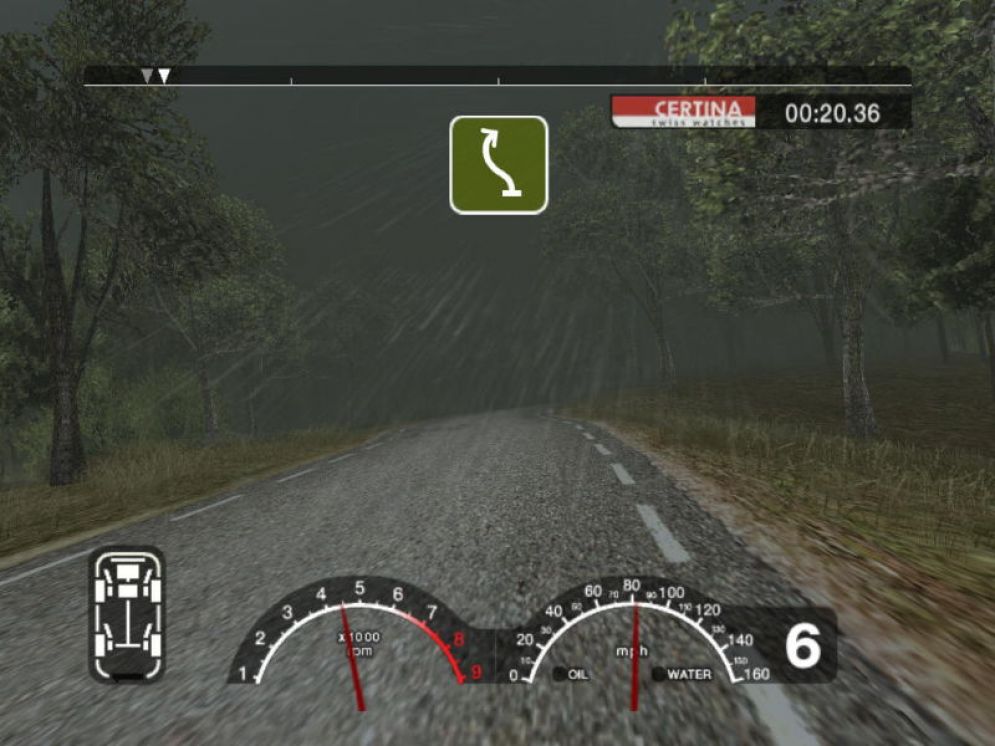 Screenshot ze hry Colin McRae Rally 2005 - Recenze-her.cz