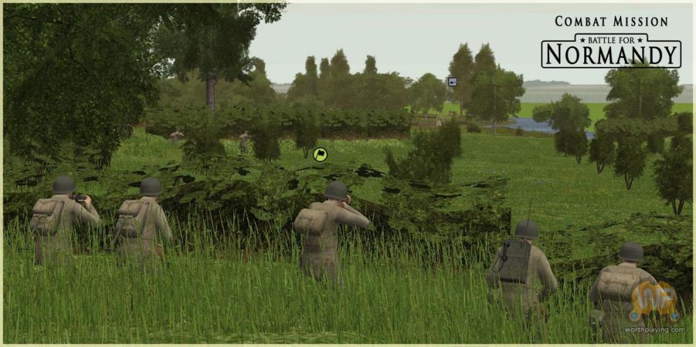 Screenshot ze hry Combat Mission: Battle for Normandy - Recenze-her.cz
