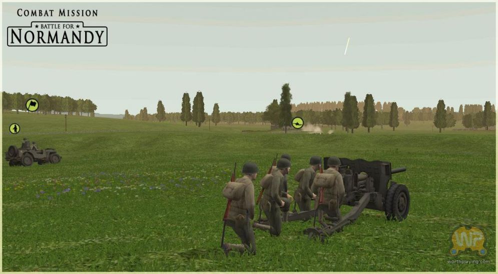 Screenshot ze hry Combat Mission: Battle for Normandy - Recenze-her.cz