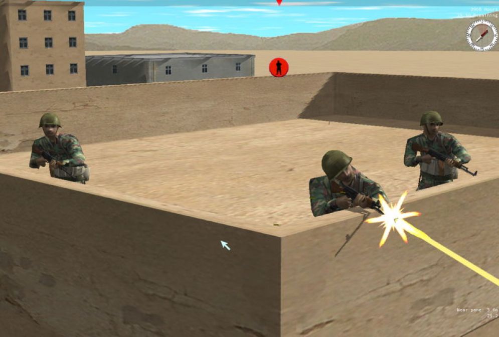 Screenshot ze hry Combat Mission: Shock Force - Recenze-her.cz