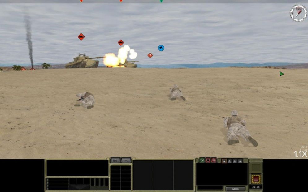 Screenshot ze hry Combat Mission Shock Force: Marines - Recenze-her.cz