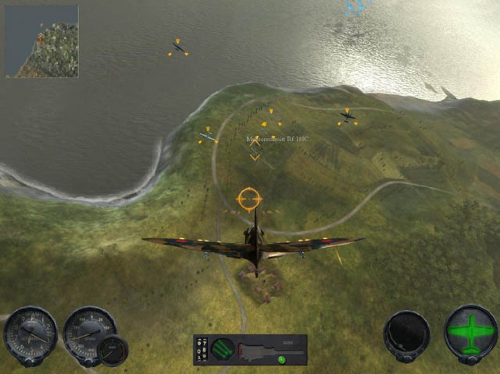 Screenshot ze hry Combat Wings: Battles of Britain - Recenze-her.cz