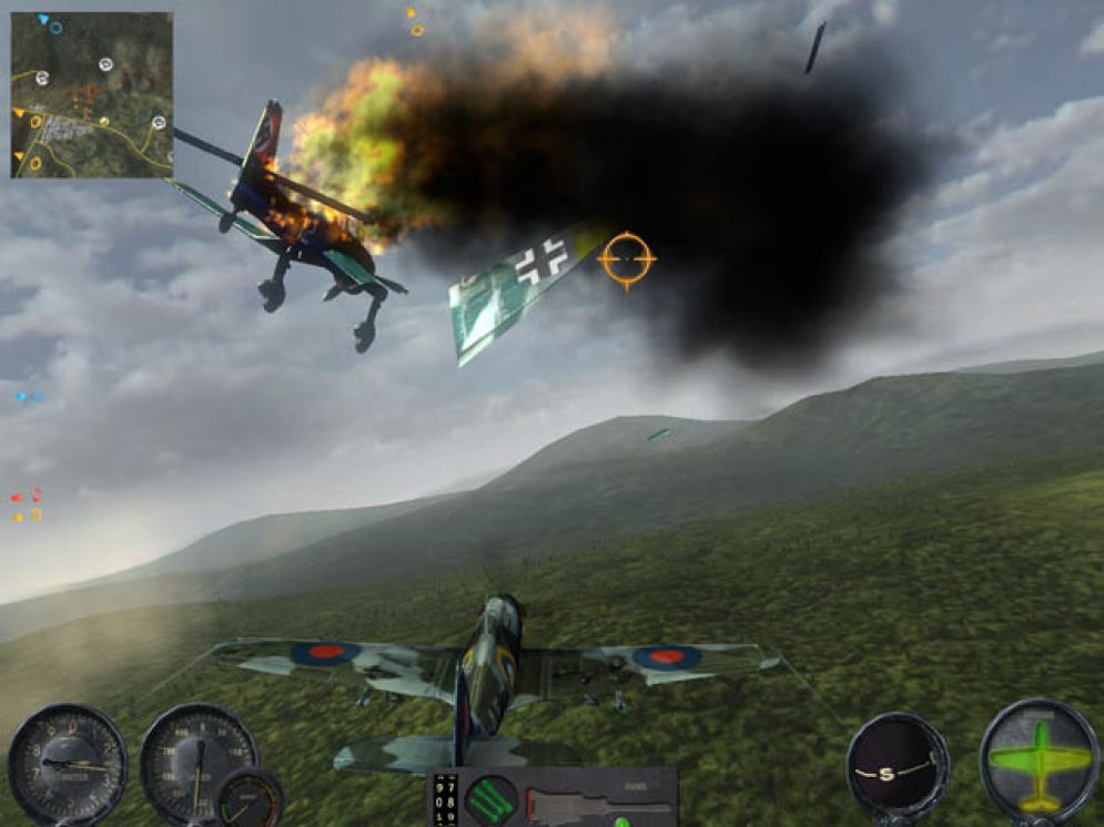 Screenshot ze hry Combat Wings: Battles of Britain - Recenze-her.cz