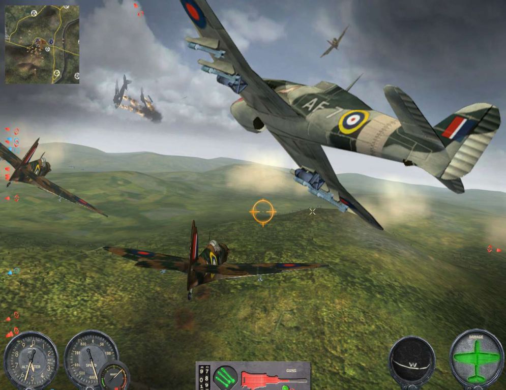 Screenshot ze hry Combat Wings: The Great Battles of WWII - Recenze-her.cz