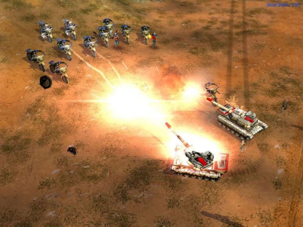Screenshot ze hry Command & Conquer: Generals - Zero Hour - Recenze-her.cz