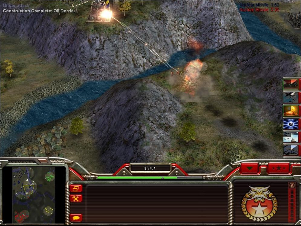 Screenshot ze hry Command & Conquer: Generals Zero Hour - The Rise to Power - Recenze-her.cz