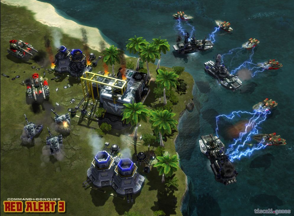 Screenshot ze hry Command & Conquer: Red Alert 3 - Recenze-her.cz