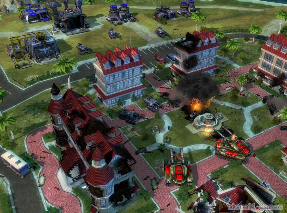 Screenshot ze hry Command & Conquer: Red Alert 3 - Recenze-her.cz