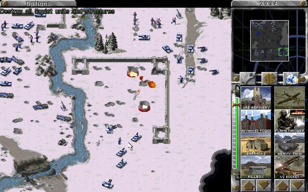 Screenshot ze hry Command & Conquer: Red Alert - Counterstrike - Recenze-her.cz