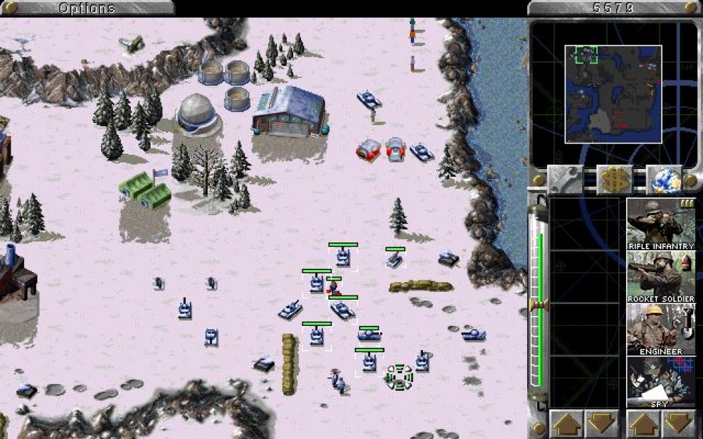 Screenshot ze hry Command & Conquer: Red Alert - The Aftermath - Recenze-her.cz