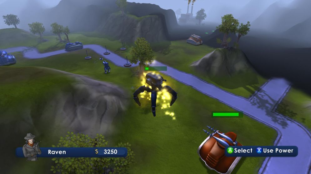 Screenshot ze hry Commanders: Attack of the Genos - Recenze-her.cz