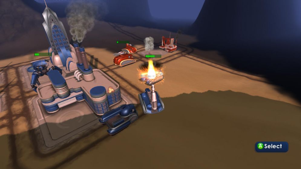 Screenshot ze hry Commanders: Attack of the Genos - Recenze-her.cz