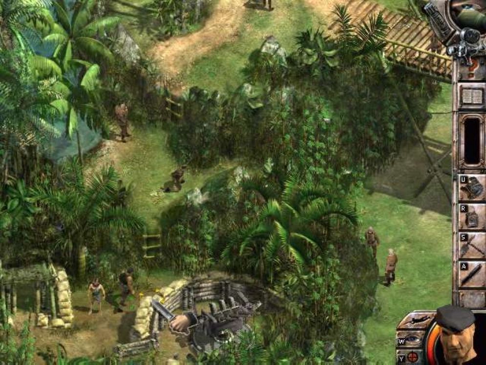 Screenshot ze hry Commandos 2: Men of Courage - Recenze-her.cz