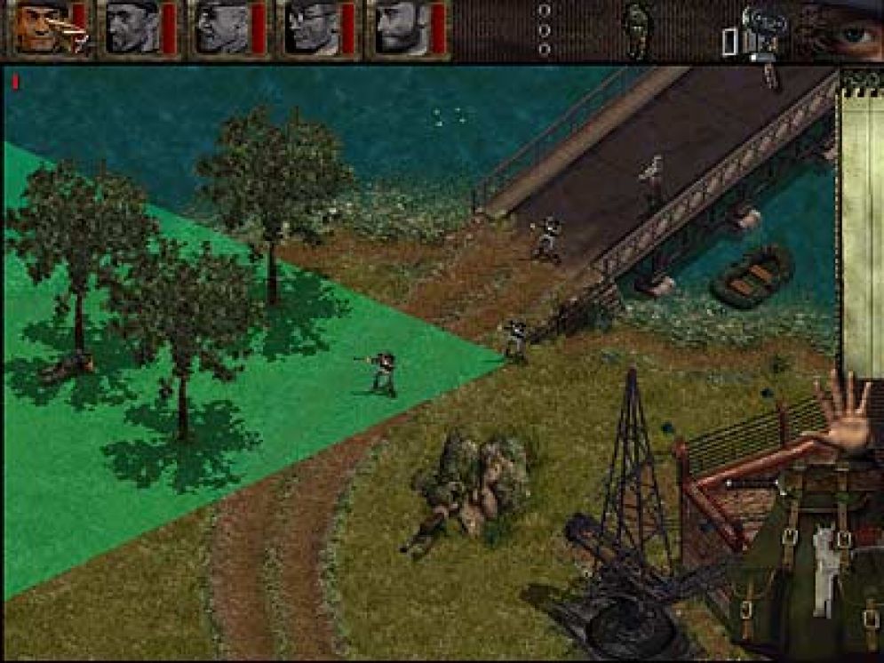 Screenshot ze hry Commandos: Behind The Enemy Lines - Recenze-her.cz