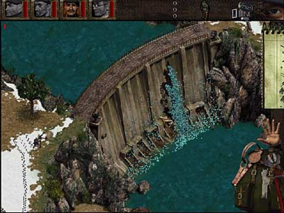 Screenshot ze hry Commandos: Behind The Enemy Lines - Recenze-her.cz