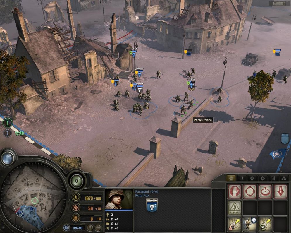 Screenshot ze hry Company of Heroes - Recenze-her.cz