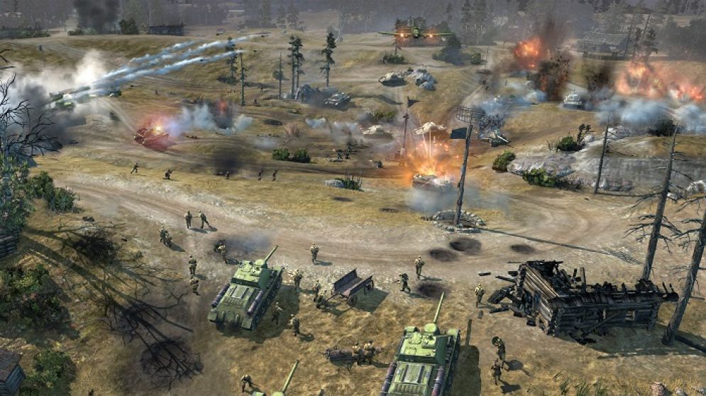 Screenshot ze hry Company of Heroes 2: The Western Front Armies - Recenze-her.cz