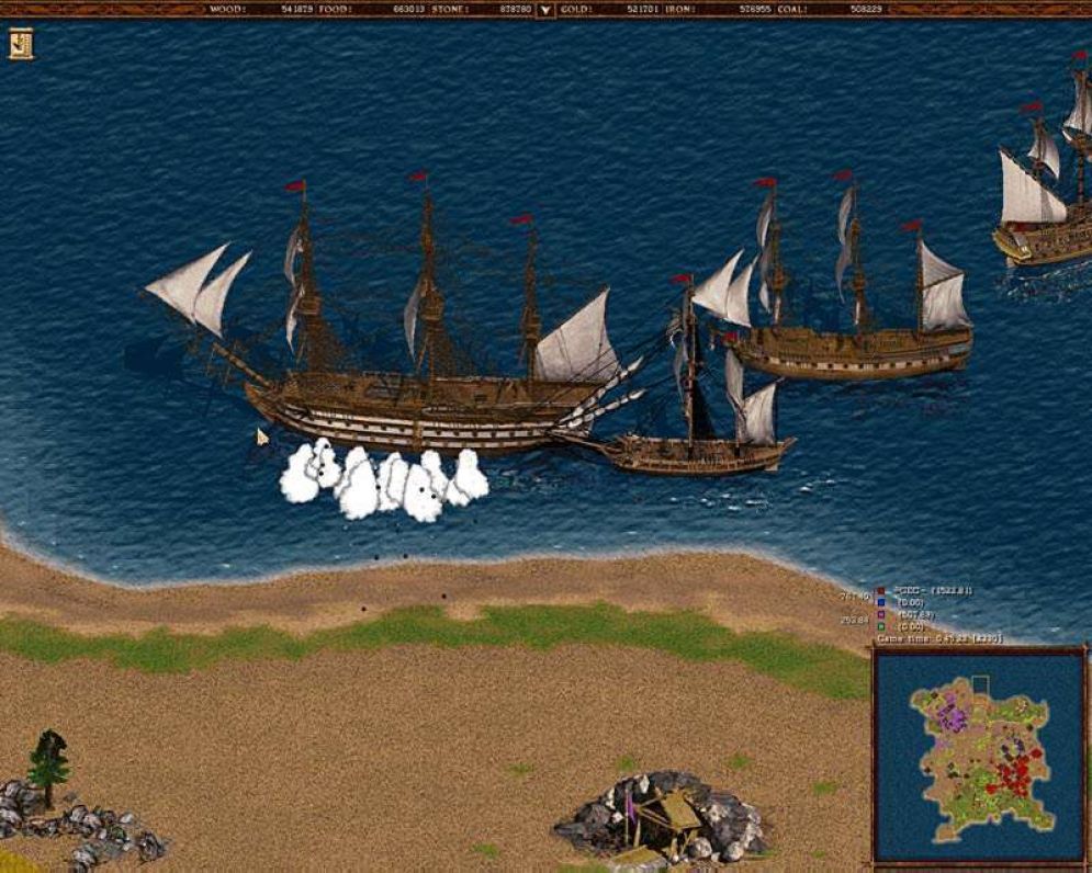 Screenshot ze hry Cossacks: Art of War - Recenze-her.cz