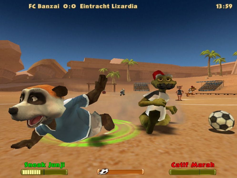 Screenshot ze hry Crazy Kickers - Recenze-her.cz