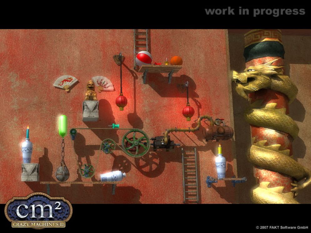 Screenshot ze hry Crazy Machines 2 - Recenze-her.cz
