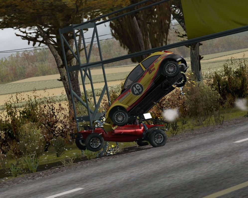 Screenshot ze hry Cross Racing Championship 2005 - Recenze-her.cz