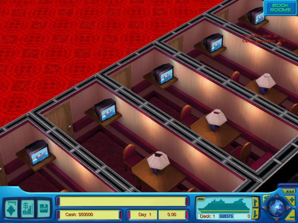 Screenshot ze hry Cruise Ship Tycoon - Recenze-her.cz