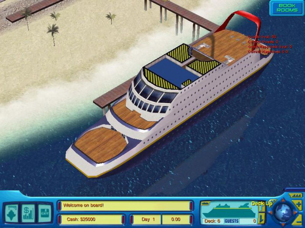 Screenshot ze hry Cruise Ship Tycoon - Recenze-her.cz