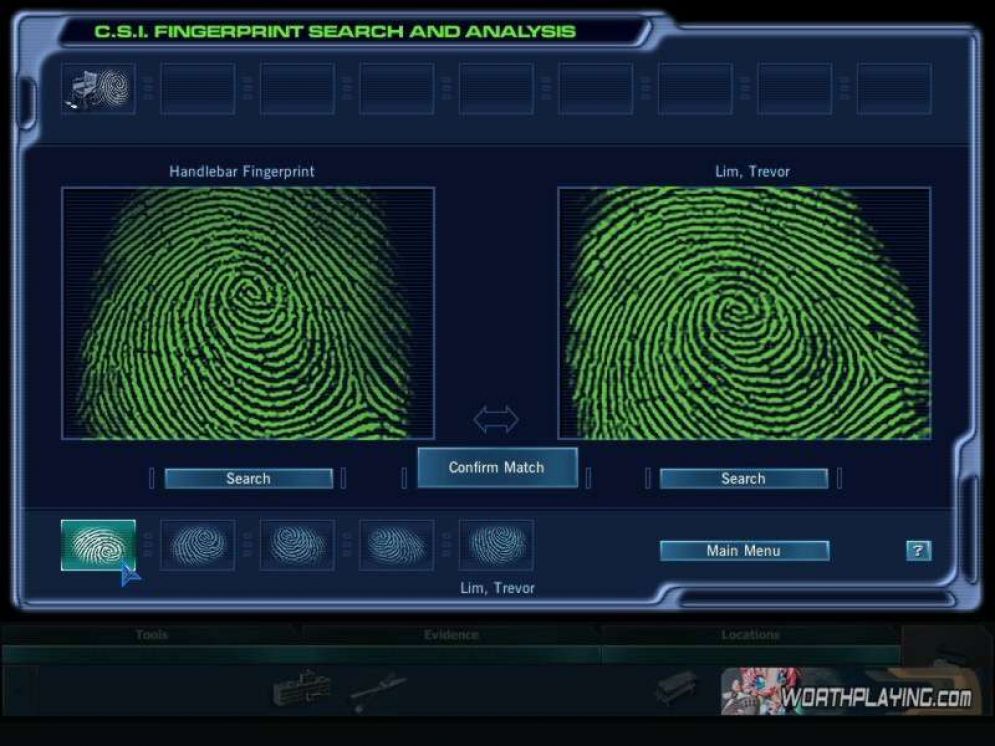 Screenshot ze hry CSI 2: Dark Motives - Recenze-her.cz