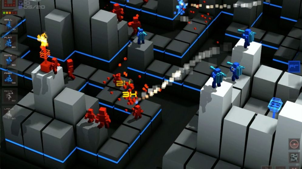 Screenshot ze hry Cubemen - Recenze-her.cz