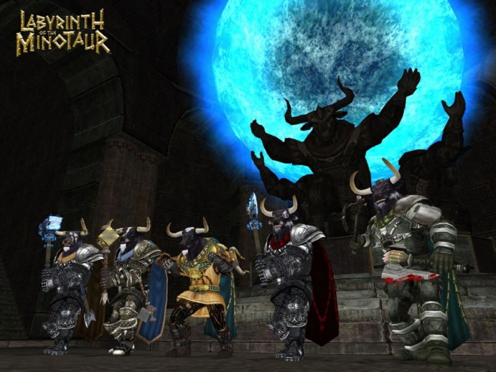 Screenshot ze hry Dark Age of Camelot: Labyrinth of the Minotaur - Recenze-her.cz