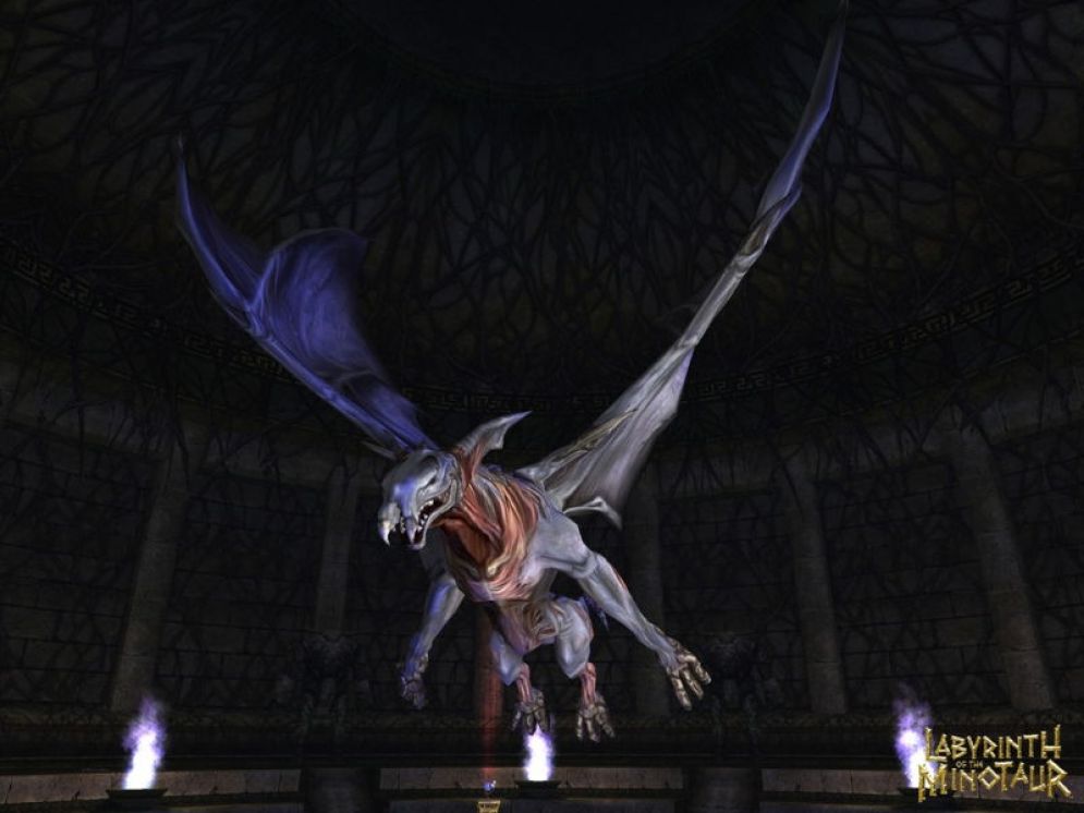 Screenshot ze hry Dark Age of Camelot: Labyrinth of the Minotaur - Recenze-her.cz